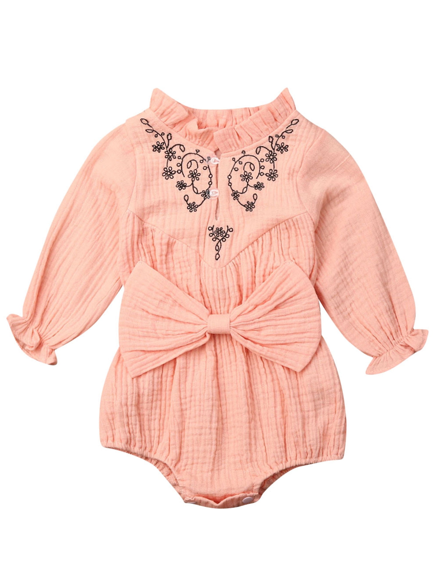 walmart baby girl rompers