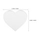thumbnail image 2 of Espejos de maquillaje adhesivos para fundas de teléfono - 10 láminas de repuesto con forma de corazón para espejos de maquillaje de mano, pegatinas para fundas de teléfono, 2 of 8