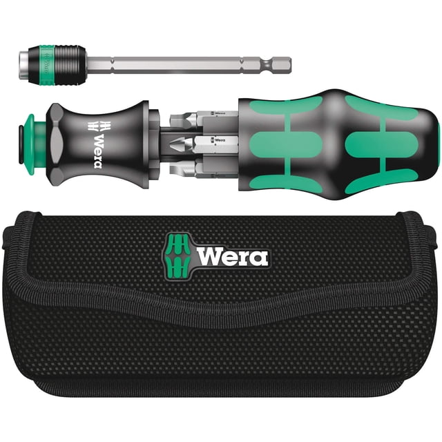 Destornillador Wera KK 26 7 en 1 con soporte de punta extraíble