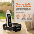 thumbnail image 2 of Honey One Electric Dog Training Collar with Remote, IPX7 Waterproof 3 Beep Vibration Shock Training Modes for All Size Dogs, 2 of 11