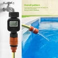 thumbnail image 4 of Registrador de Flujo de Agua Medidor de Flujo de Agua Digital Medidor de Agua con Manguera de 3/4 Pulgadas para Medir el Uso y el Flujo de Agua en Jardines Al Aire Libre, 4 of 8