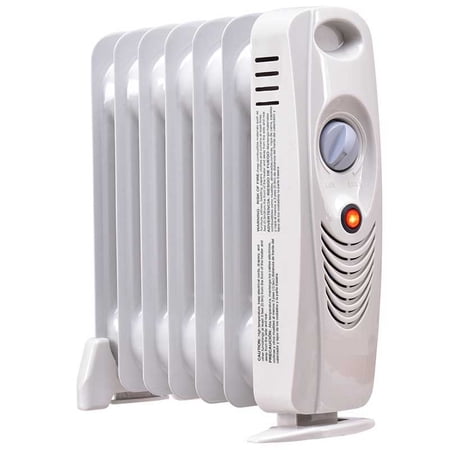 Topbuy 700W Mini Electric Oil Filled Radiator Portable Space Heater Safe  Room Heating Machine | Walmart Canada