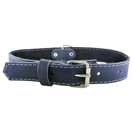 UPC: 0684334537069 | Euro-Dog 684334537069 Luxury Soft Leather Traditional Collar  Navy – Extra Small