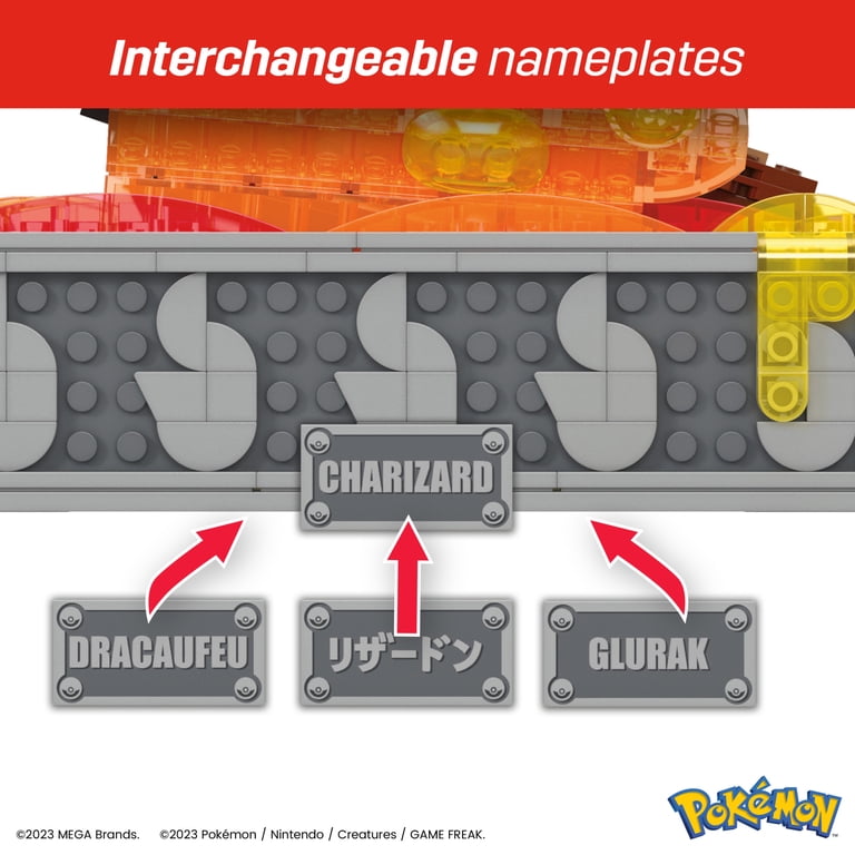 Figurine à Monter BANDAI POKEMON - Mega Charizard (Dracaufeu) Poke Pla - Kit Model 15cm