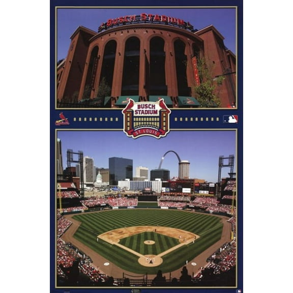 Busch Stadium St. Louis Poster Print (24 x 36)