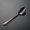 B, variant on Stainless Steel Titanium Plated Spoon Tip Spoon 1pc Multipurpose Tableware for Home Eating, Dessert, Coffee, and Ice Cream