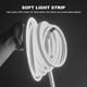 thumbnail image 1 of Tira De Lámpara De Ambiente Frunk Luces interiores del coche 12V Tira de la lámpara de la puerta trasera del coche Flexible para Tesla Model Y 21-23 Sywqhk Accesorios para autos y motos, 1 of 4