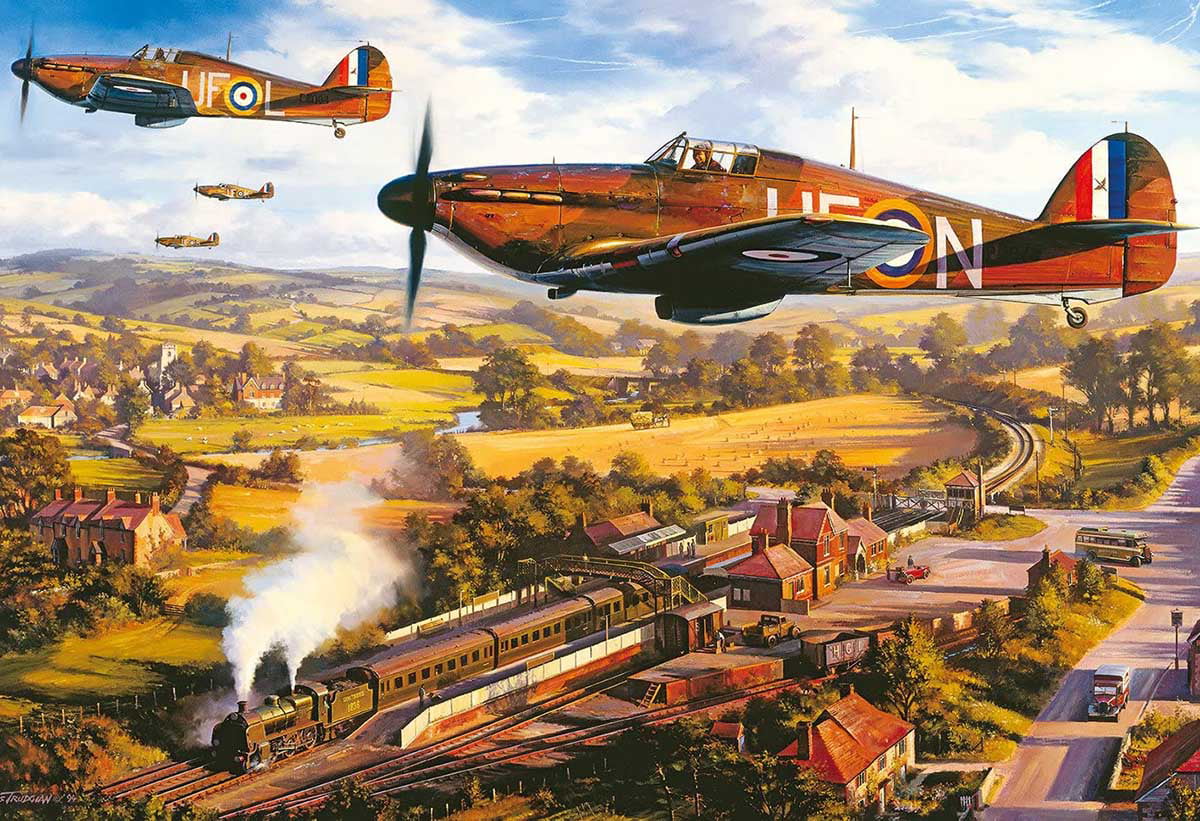 Gibsons Tangmere Hurricanes 500 Piece Puzzle 