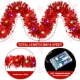thumbnail image 4 of Guirnalda de árbol de Navidad Kingdder Prelit con luces, 4 of 7
