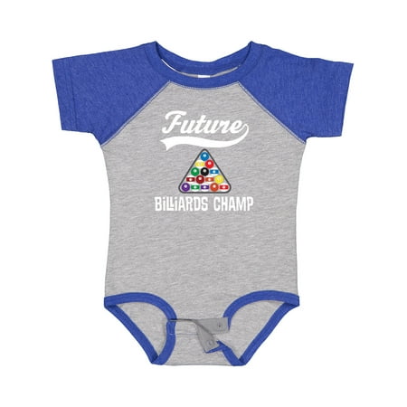 

Inktastic Future Billiards Champ Gift Baby Boy or Baby Girl Bodysuit