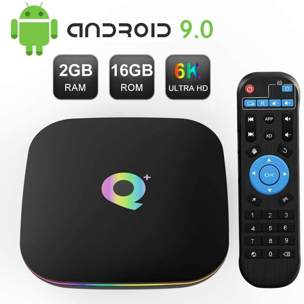 Android TV Box 10.0,X96Q PRO 5G Android TV Box 2GB RAM 16GB ROM Allwinner  H313 Quad-Core 64bit with WiFi 2.4GHz USB 3.0 Ultra HD 6K H.265 WiFi Home  TV