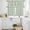 Green, variant on Green Leaves Kitchen Curtains Sets for Windows 36 Inch Length, Pastoral Rustic Botanical Plant Beige Rod Pocket Window Treatments Tier Curtains and Valances Set for Bedroom/Bathroom