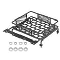 thumbnail image 2 of RC Roof Rack Luggage, Roof Rack RC Luggage Rack RC Roof Rack, Model Vehicle Accessory Durable Metal Roof Rack For RC Car RC Crawler Travel Outdoor, 2 of 8