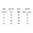 thumbnail image 5 of Douhoow Women Crochet Knit Crop Tops Hollow Out T-Shirt Long Sleeve Patchwork Tee, 5 of 9