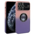 thumbnail image 1 of Funda de silicona degradada a prueba de golpes Magsafe con película para lente para iPhone 11 Pro Max, 1 of 5