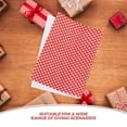 thumbnail image 6 of 3pcs Red Polka Dot Coated Wrapping Paper for Birthdays Valentine's Day and Holidays 20.5 x 30 Inches, 6 of 7