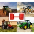thumbnail image 5 of Skid Steer Universal Quick Attach Adapter Compatible for Kubota Bobcat - 4000 lbs WLL - Powder Coated - Quick Attachment Mount Adapter for Tractor Loader, 5 of 9