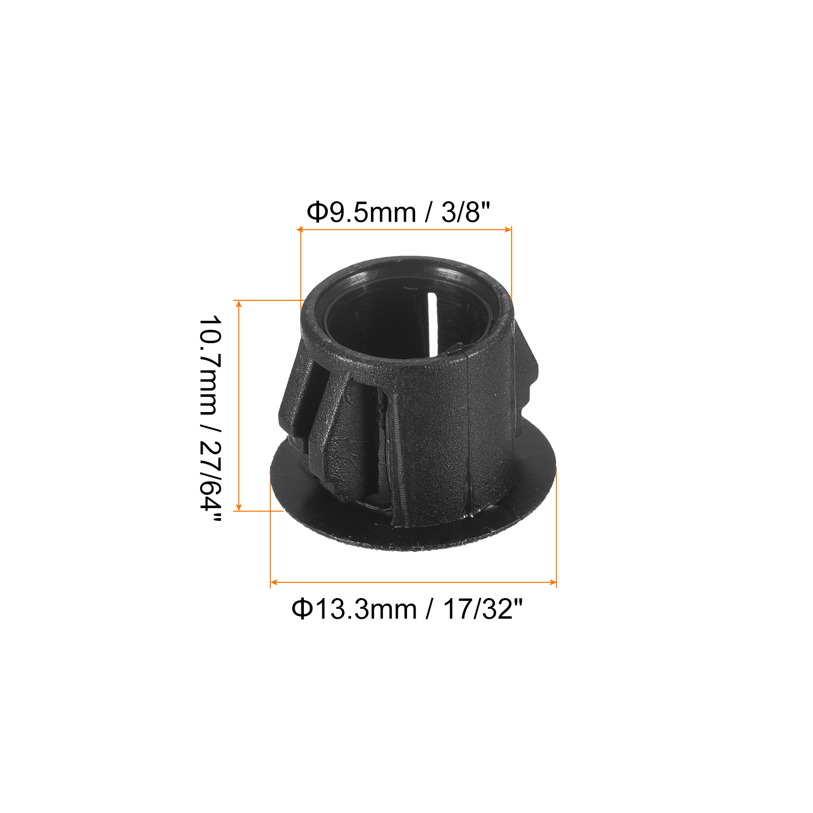 Metalicos Sourcing Map 15 Tapones De Plástico Para Agujeros, 30 Mm
