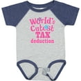 thumbnail image 3 of Inktastic Tax Deduction Worlds Cutest Girls Girls Baby Bodysuit, 3 of 5