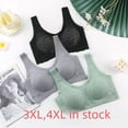 thumbnail image 4 of Hermoso sujetador deportivo ajustable sin aros con push-up y pecho pequeño para dormir para mujer, 4 of 5