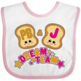 thumbnail image 3 of Inktastic Dream Team Peanut Butter and Jelly Boys or Girls Baby Bib, 3 of 4