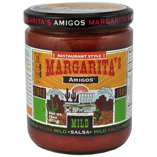 Margarita's Amigos Restaurant Style Mild Salsa, 16 oz
