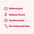 thumbnail image 7 of DrKids Children's Pain + Fever, Ages 2-11 Years, Cherry, 20 Pre-Measured Single-Use Vials, 0.17 fl oz (5 ml) Each, 7 of 7