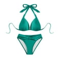 thumbnail image 5 of Women Two Piece Bathing Suits Push Up Bikini Set Vintage Swimwear, 5 of 5