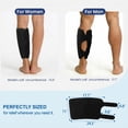 thumbnail image 6 of Rebelduck Knee Ice Pack Wrap, 45-Min Cold Therapy, Reusable Gel for Thighs, Elbows, Calves & Legs, 12"x9.5" Ice Grid Design, 6 of 6