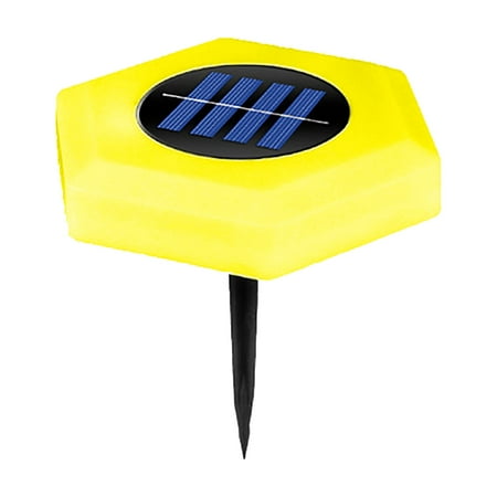 

JCWRYPS Gardening Supplies Solar Lamp Yard Decorative Light Outdoor Park Small Night Light Solar Plug in Ground Lamp