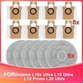 thumbnail image 1 of Suitable for Dreame L10S Ultra L10 Ultra L10 Prime L20 Ultra Vacuum Cleaner Dust Bag Wet Mop Clothssi xi, 1 of 5