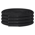 thumbnail image 2 of 2 Pairs Shoelaces Replacement Round Laces for 350 V1/V2, 380, 500, 700, 750, 950 Sneakers Shoes(Color:Black,Size:50Inch), 2 of 5