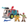 thumbnail image 1 of Set de Juego Mattel Jurassic World Vehículo de Rescate del Raptor de 3 pulgadas, 1 of 4