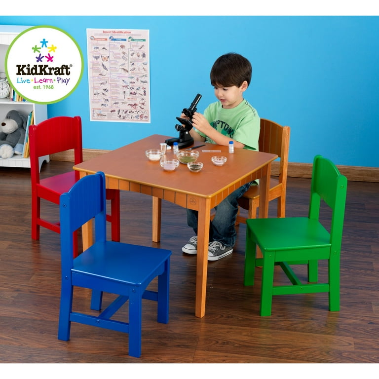 Kid table and chairs walmart 2025
