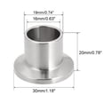 thumbnail image 2 of 304 Stainless Steel Fitting Long Weld Clamp Ferrule Fits  Clamp 19mm x 20mm 2Pcs, 2 of 4