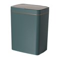 thumbnail image 2 of jifeng Automatic Sensor Trash Can Waste Bins Touch Rechargeable Dustbin Waterproof Green Plating 18L, 2 of 9