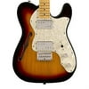 Squier Classic Vibe '70s Telecaster Thinline Semi-Hollow Body Electric Guitar (3-Color Sunburst)
