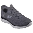 thumbnail image 2 of Mocasines sin cordones Skechers Summits Key Pace para hombre, color carbón/negro, 2 of 6