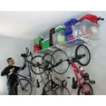 thumbnail image 2 of MonsterRAX Steel Wall Mounted Shelf - 18" D x 48" L - 500 lb Weight Capacity (Set of 2), 2 of 5