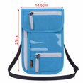 thumbnail image 4 of Travel Passport Bag RFID Multi-function Document Bag Hanging Neck Passport Holder Bag Passport Protective Cover, 4 of 9