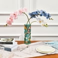 thumbnail image 3 of Haosy Plastic Flower Vase 11.8 inch Tall Clear Cylindrical Vases for Centerpieces Home Wedding Decor Cartoon Fish and White Flower, 3 of 6
