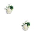 thumbnail image 2 of Toystoory Ramillete de flores artificiales dama de honor flores de simulación decoración muñeca Muñeca 2Conjunto, 2 of 6