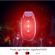 thumbnail image 2 of Luz Trasera de Seguridad de 8 Piezas, Luz Trasera de Bicicleta Roja Intermitente Impermeable, Adecuada para Correr, Caminar, Andar en Bicicleta, Casco, Etc., 2 of 5