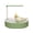 Green, variant on Parrot shower basin,bird bath gadget,USB charging silent pump detachable bathtub,pet bird automatic circulating water bathtub.