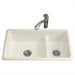 thumbnail image 2 of Kohler Iron Tones SmartDivide Kitchen Sink, 2 of 2