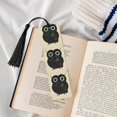 thumbnail image 4 of Kdxio Owl with Mandala Print Metal Tassel Bookmarks,Perfect Gift for Art Lovers and Bookworms Metal Bookmarks for Women, 4 of 8