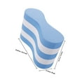 thumbnail image 2 of Phenofice Swim Training Aid Leg Float Swimming Buoy Float EVA Simple Design 1Set, 2 of 7