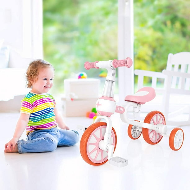 Tricycles, draisiennes et trottinettes - Vélo pour enfant fille et