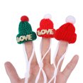 thumbnail image 3 of Conjunto de gorro y bufanda navideños para hámster, accesorios festivos, gorro pequeño para mascotas, suave y cómodo, suministros para mascotas., 3 of 3