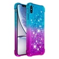 thumbnail image 2 of Funda para iPhone Xs Max Transparente con Brillos Carcasa Protectora Antigolpes con Glitter Brillante, 2 of 5